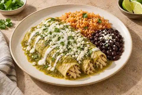 Chicken Enchiladas Verdes